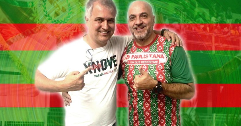 Paulo Rogério Perez e Adamastor. Foto: Reprodução/Facebook/X-9 Paulistana