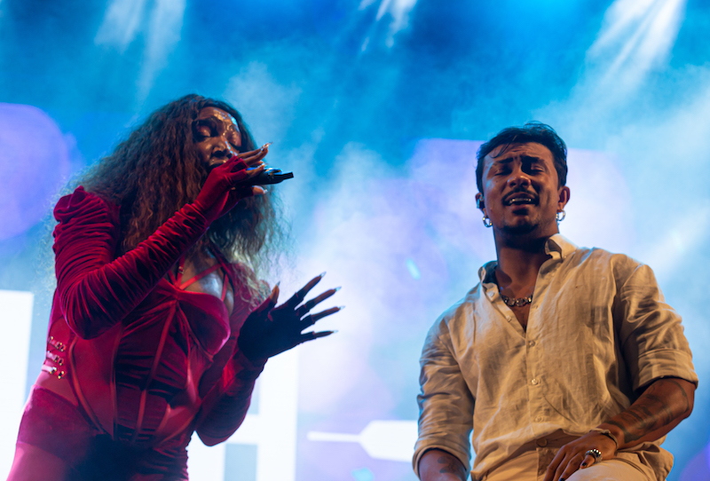 Shows de Majur, Xamã e Luísa Sonsa. Foto: Manu Mendes/ @manumendes_fotografia
