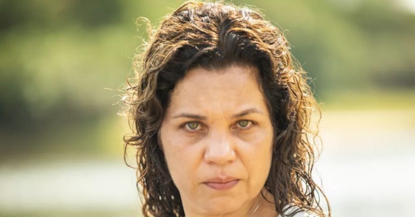 Bruaca (Isabel Teixeira), na novela Pantanal. Foto: Divulgação/Globo/João Miguel Júnior