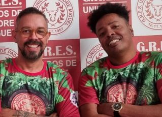 Edson Pereira e Wagner Gonçalves. Foto: Unidos de Padre Miguel/Divulgação