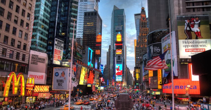 Times Square. Foto: Reprodução de vídeo