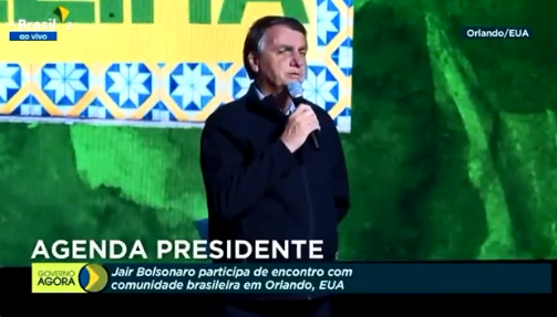 Jair Bolsonaro. Foto: Reprodução de vídeo