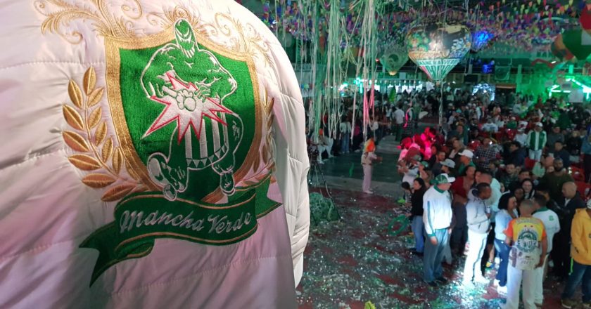 Final de samba-enredo da Mancha Verde para o Carnaval 2023. Foto: Guilherme Queiroz/SRzd