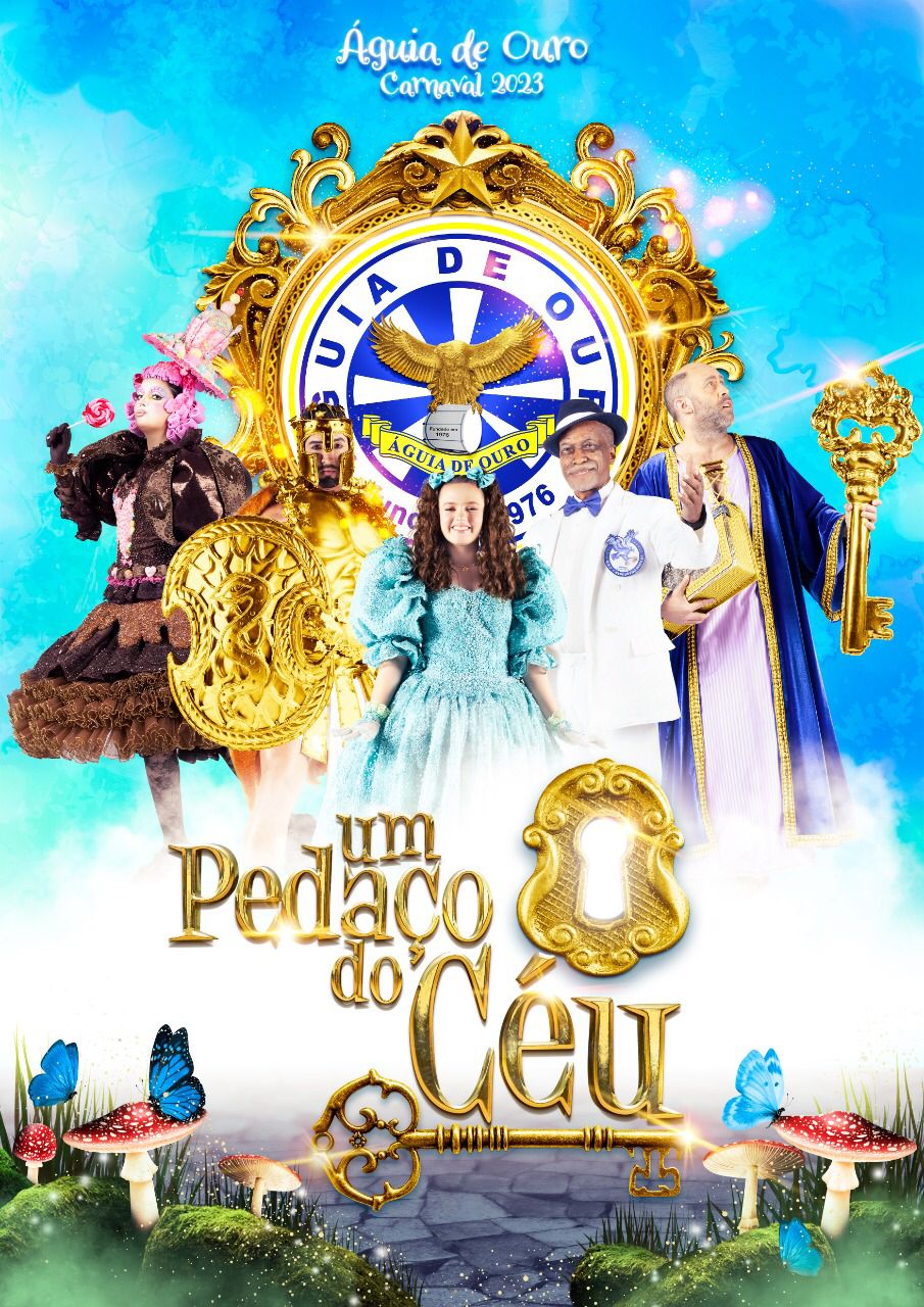 Logo do enredo da Águia de Ouro para o Carnaval de 2023. Foto: Divulgação