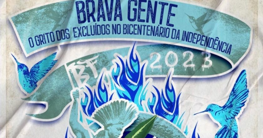 Logo do enredo 2023 da Beija-Flor. Foto: Divulgação