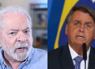 Lula e Jair Bolsonaro. Foto: Reprodução/YouTube e Valter Campanato/Agência Brasil