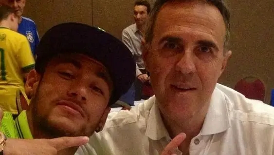 Neymar e Wagner Ribeiro. Foto: Reprodução do Instagram