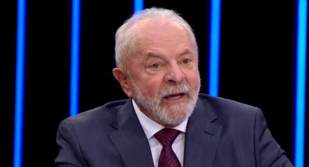 Lula no JN. Foto: Reprodução de vídeo