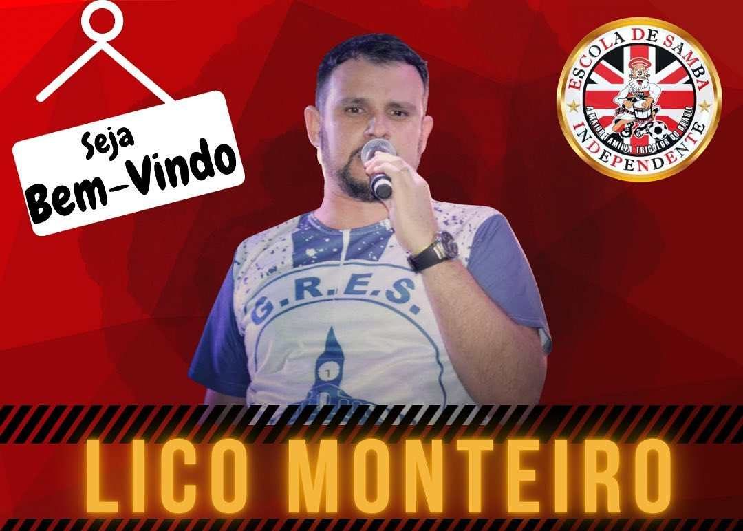 Lico Monteiro. Foto: Reprodução/Facebook/Independente Tricolor
