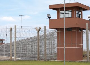 Penitenciária federal de segurança máxima de Brasília. Foto: Marcelo Camargo/Agência Brasil