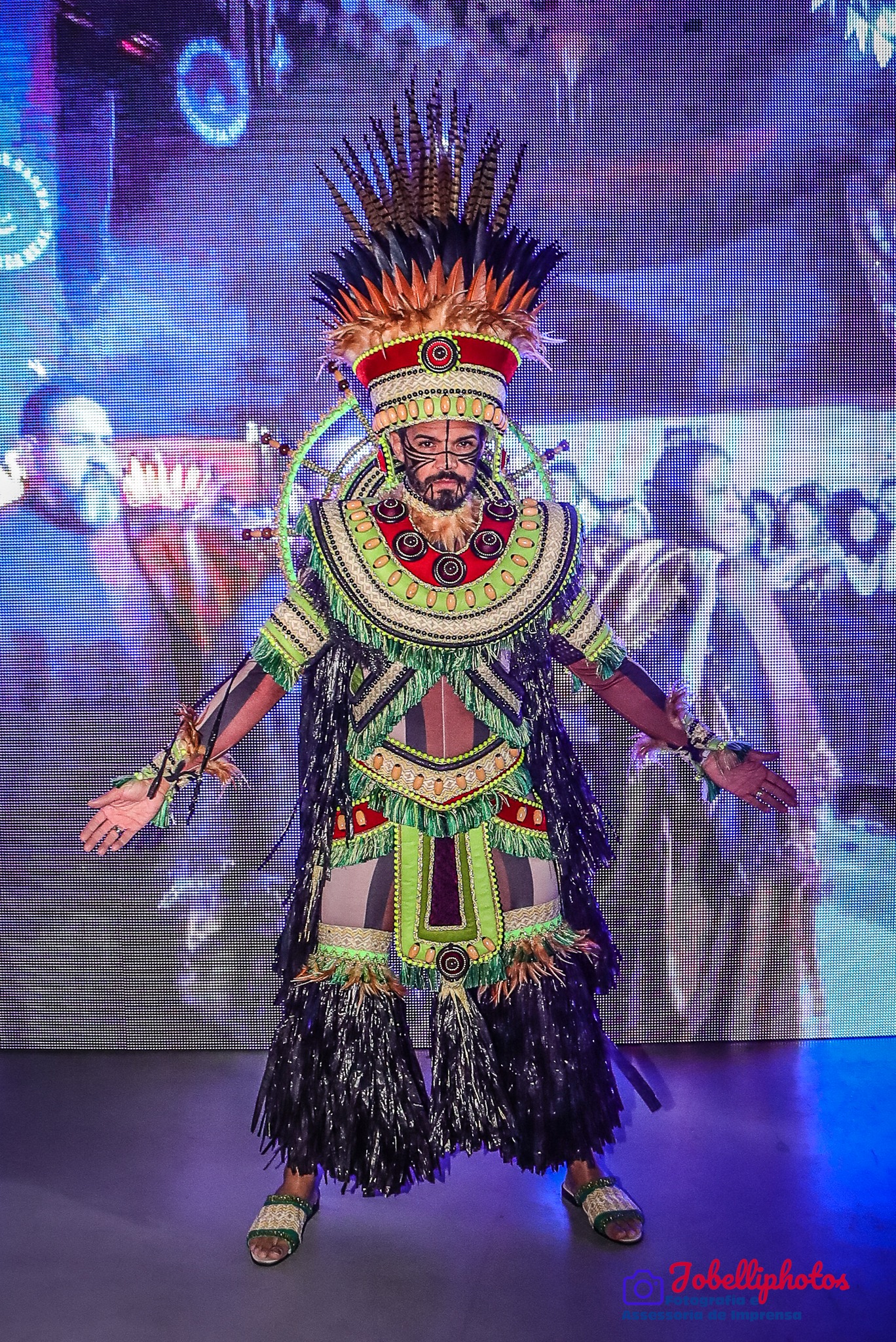 Fantasia da Dragões da Real para o Carnaval 2023. Foto: João Belli