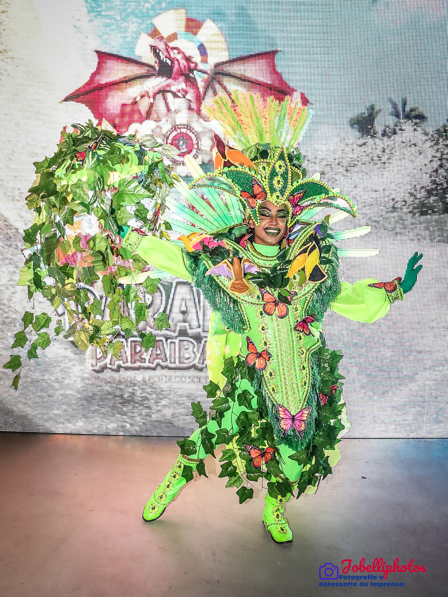 Fantasia da Dragões da Real para o Carnaval 2023. Foto: João Belli