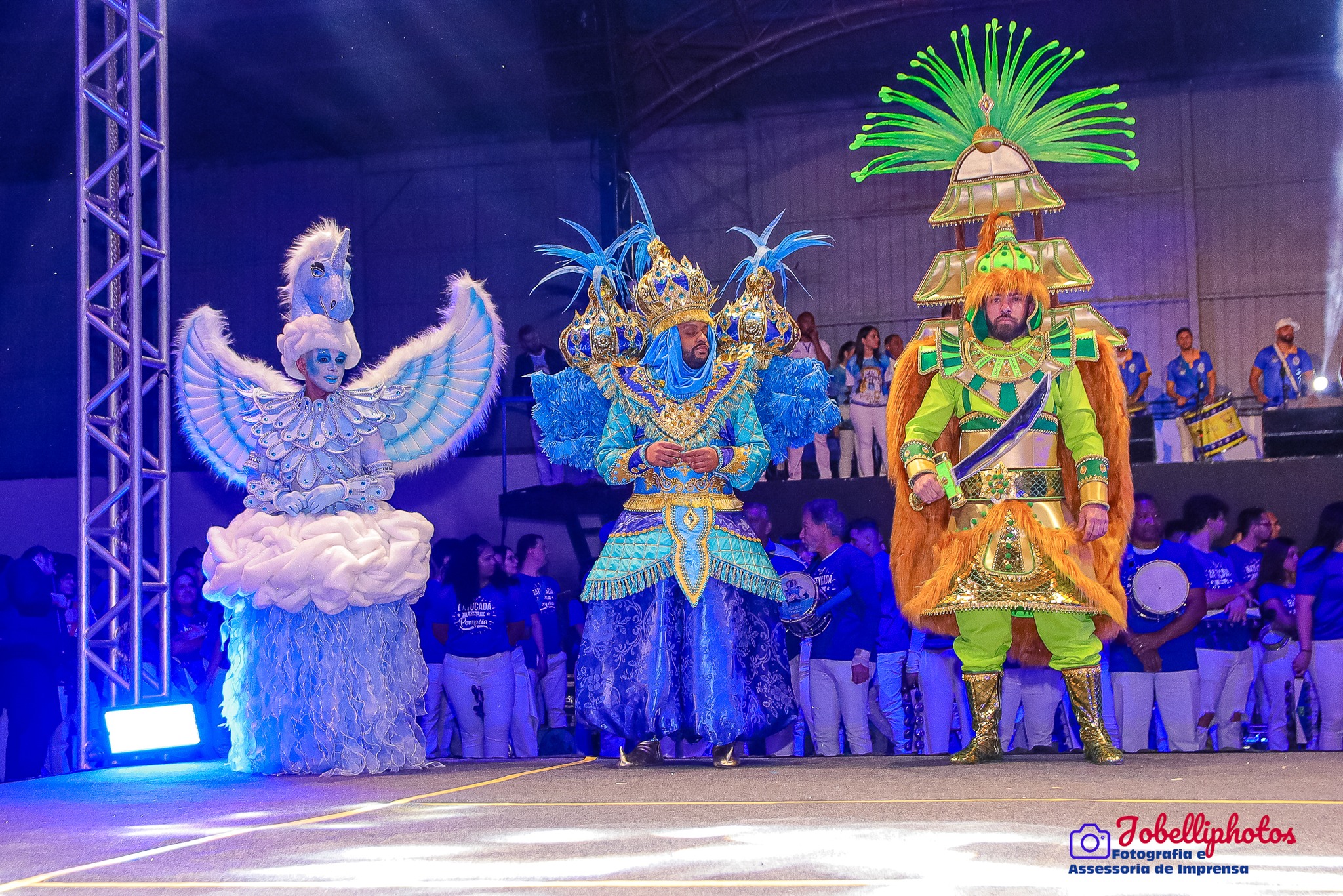 Fantasias da Águia de Ouro para o Carnaval 2023. Foto: João Belli