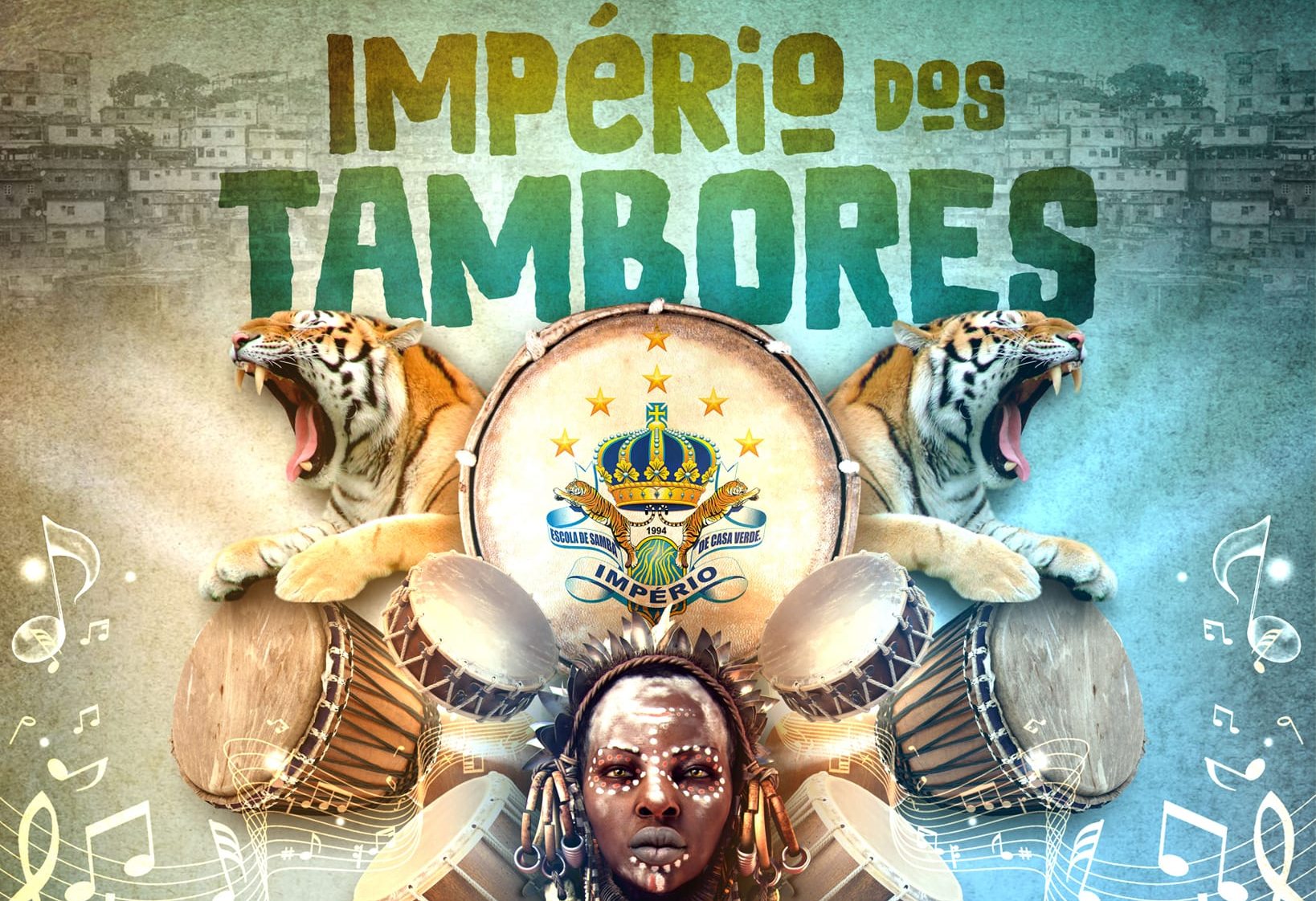 Logotipo do enredo da Império de Casa Verde para o Carnaval de 2023. Foto: Divulgação
