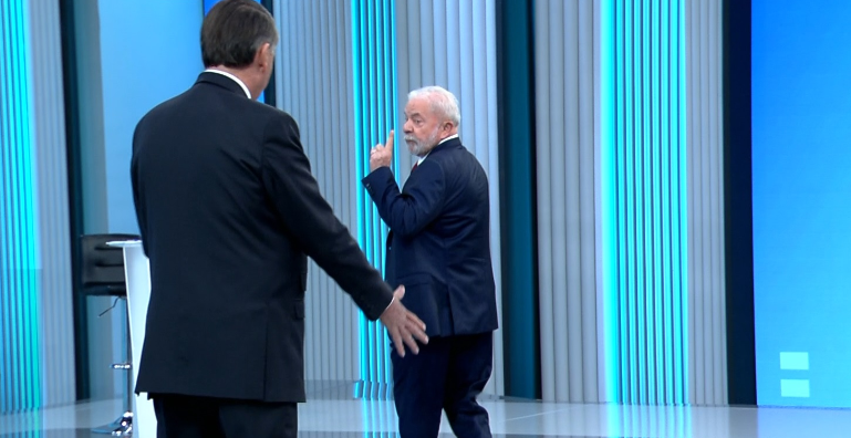 Debate na Globo. Reprodução de vídeo