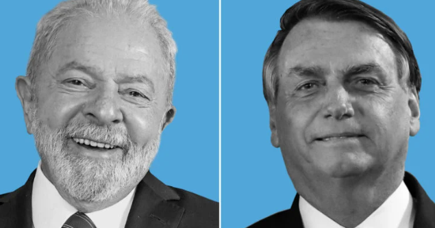 Jair Bolsonaro e Lula. Arte: Divulgação das campanhas