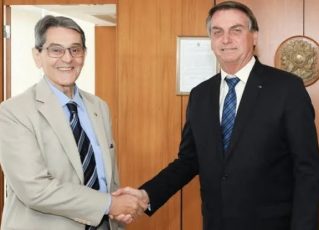 Roberto Jefferson e Jair Bolsonaro. Foto: Reprodução/Twitter