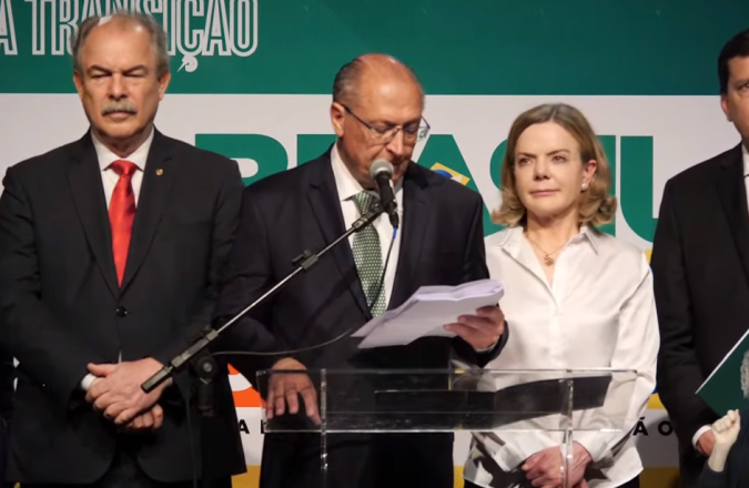Alckmin anuncia nomes para transição. e Kátia Abreu na transição Foto: Reprodução/Youtube