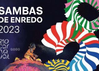 Capa do álbum com sambas do Carnaval do Rio 2023. Foto: Divulgação/Imprensa Rio Carnaval