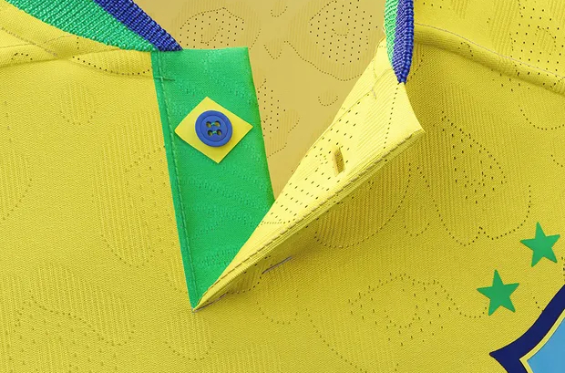 Camisa da Seleção Brasileira para Copa do Mundo 2022. Foto: Divulgação/Nike
