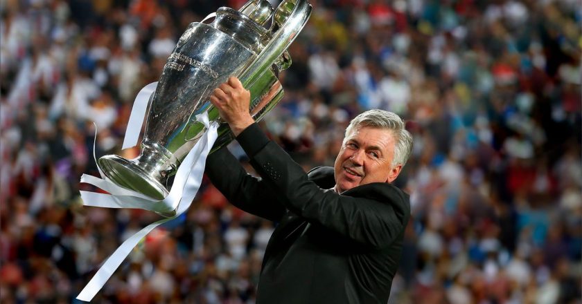 Carlo Ancelotti. Foto: Reprodução/Real Madrid