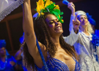 Selminha Sorriso. Foto: Rio Carnaval - Twitter