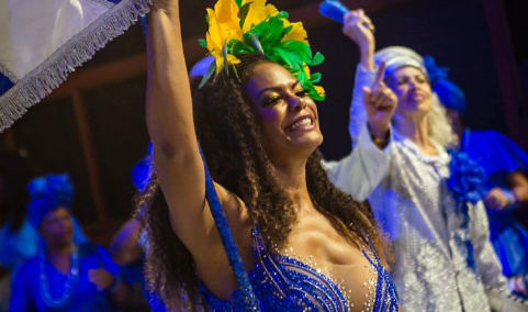 Selminha Sorriso. Foto: Rio Carnaval - Twitter