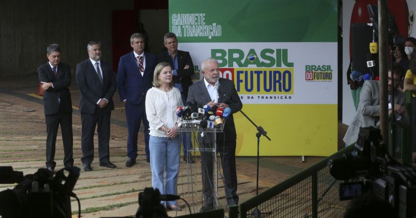 Lula em coletiva. Foto: Antonio Cruz/Agência Brasil