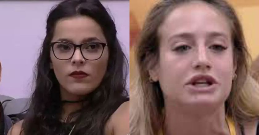 Emilly Araújo e Bruna Griphao. Fotos: Reprodução/TV Globo