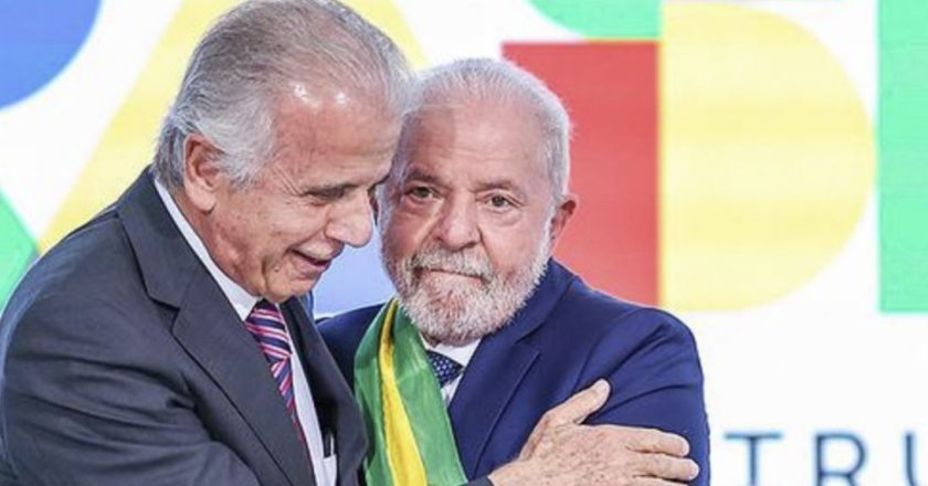 José Múcio e Lula. Foto: Ricardo Stuckert/Divulgação