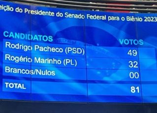 Rodrigo Pacheco é reeleito presidente do Senado Federal