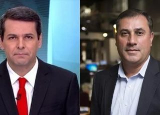 Fábio William e César Galvão estão entre os demitidos. Foto: Reprodução/TV Globo