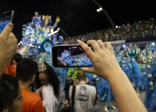 Desfile no Carnaval 2022. Foto: Divulgação/Liga-SP