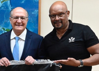 Presidente da Vai-Vai se reúne com Geraldo Alckmin. Foto: Reprodução/Vai-Vai
