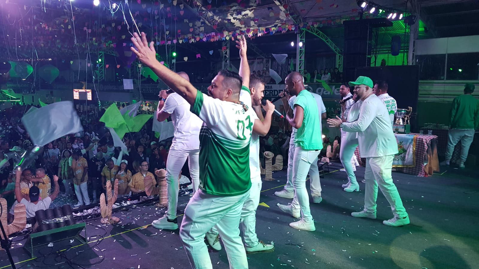 Final de samba da Mancha Verde 2024. Foto: Guilherme Queiroz
