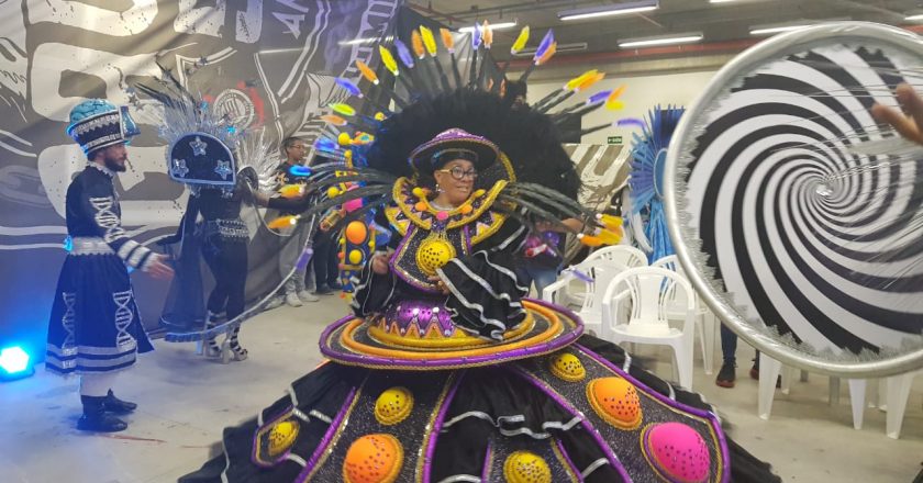 Fantasia da Gaviões da Fiel para o Carnaval 20224 - Foto - Guilherme Queiroz