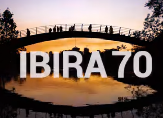 Rosas de Ouro grava clipe do samba 2024 no Parque do Ibirapuera. Foto: Reprodução de Vídeo