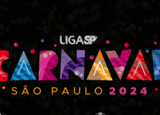 Logomarca do Carnaval 2024 de São Paulo. Foto: Liga-SP/Reprodução