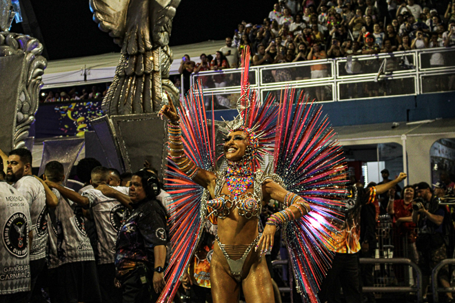 Sabrina Sato - Desfile 2024 Gaviões da Fiel. Foto: André Luis de Souza/SRzd