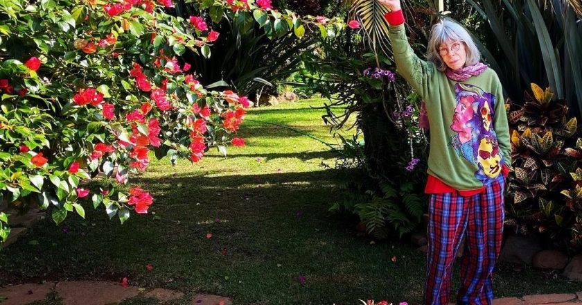 Rita Lee no Parque do Ibirapuera. Foto: Reprodução/Instagram