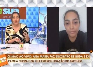 Sonia Abrão em seu programa. Foto: Reprodução de TV